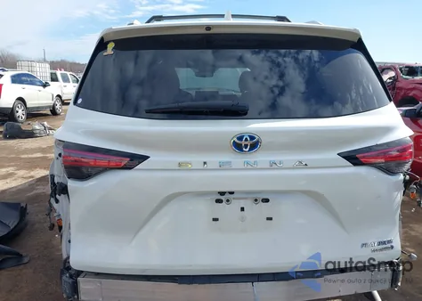 2021 Toyota Sienna Platinum z USA, uszkodzony, nr VIN 5TDERKEC9MS015772